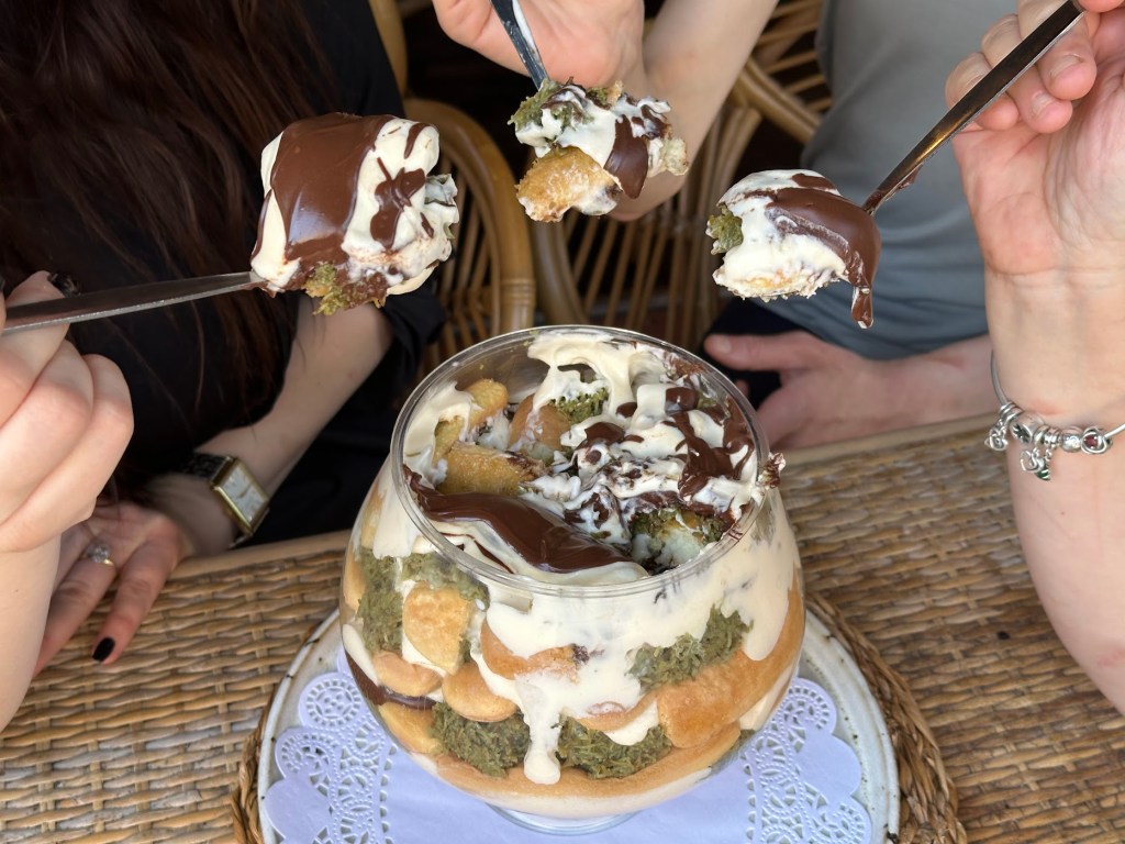 Dubai chocolate giant tiramisu